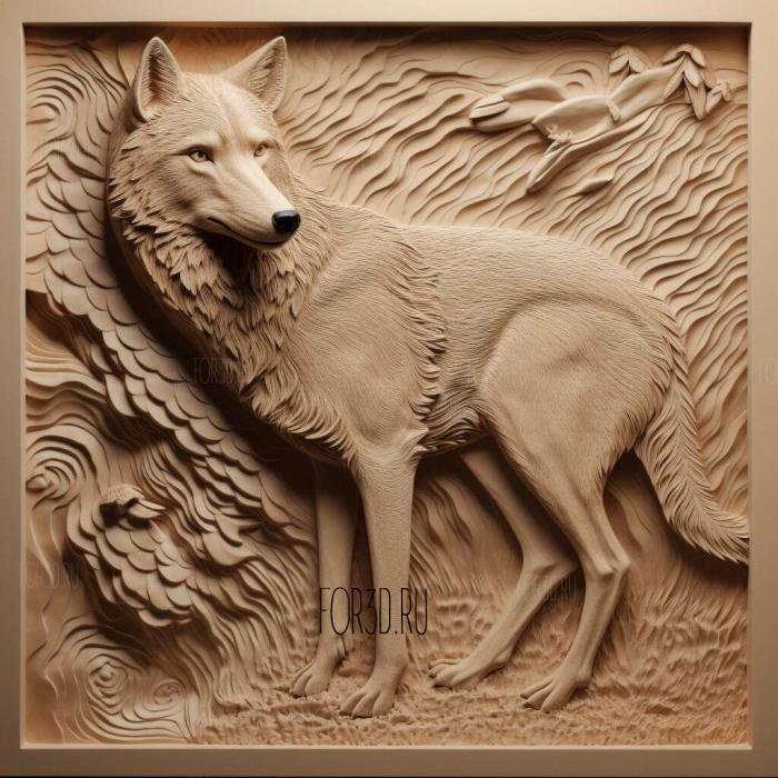 Coyote series 2 3d stl модель для ЧПУ